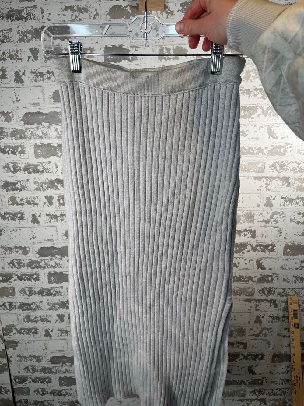 Aerie | women ribbed pencil skirt stretchy